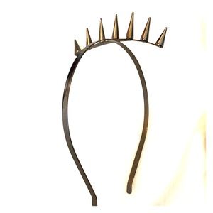 BCBG MAXAZRIA Spiked Mohawk Metal Headband